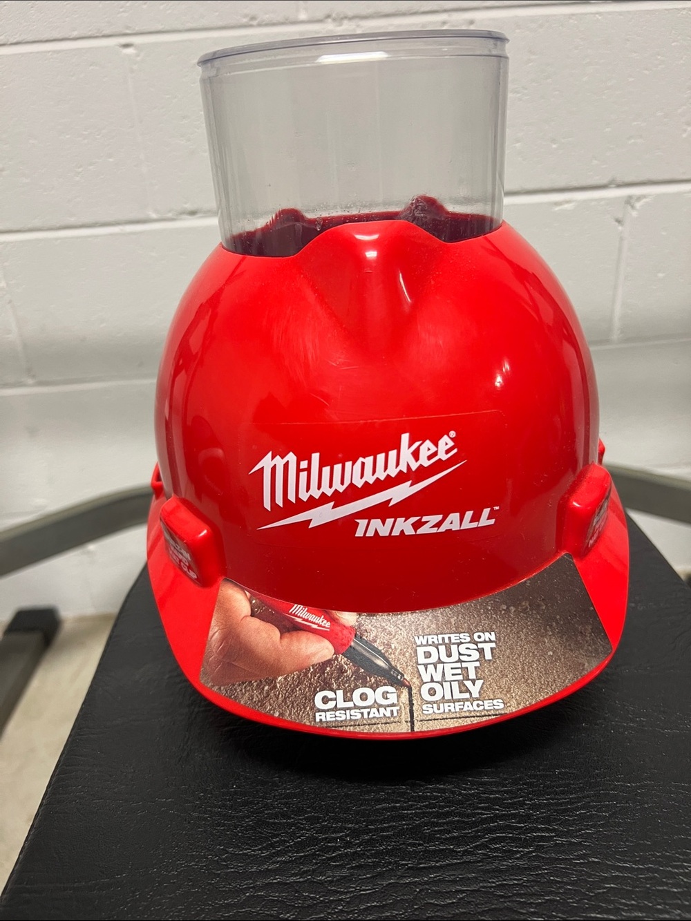 Milwaukee Inkzall Red Marker Dispenser